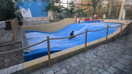 Wave Rider in het Aqua Mundo van Center Parcs De Eemhof