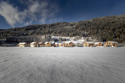 Vakantiehuizen in de sneeuw op Alps Resorts Feriendorf Murau