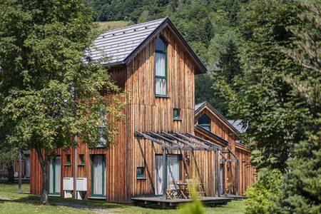 Vrijstaand, houten vakantiewoning in de bergen op Alps Resorts FerienPark Kreischberg