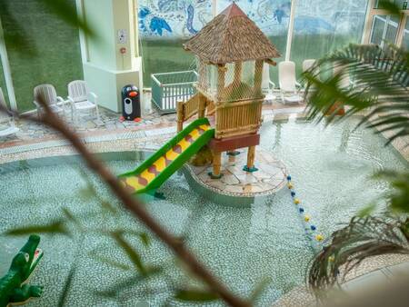 Het Kinder-doe-bad in het Aqua Mundo van Center Parcs Park de Haan