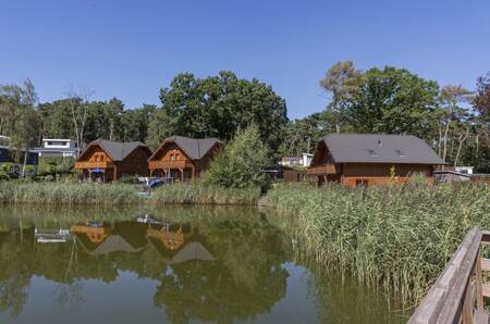 Vakantiehuizen aan het water op vakantiepark EuroParcs Brunssummerheide