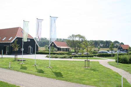 Ingang van het vakantiepark Oosterscheldepark De Stelhoeve